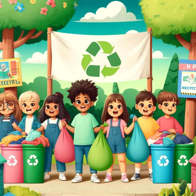 Read more about the article Empowering Tomorrow’s Eco-Champions: The Importance of Educating Kids About Textile Recycling.