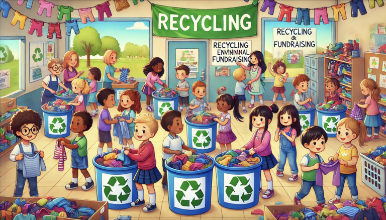 Read more about the article The Little Recyclers: Innovative School Fundraising Ideas Through Clothing Recycling