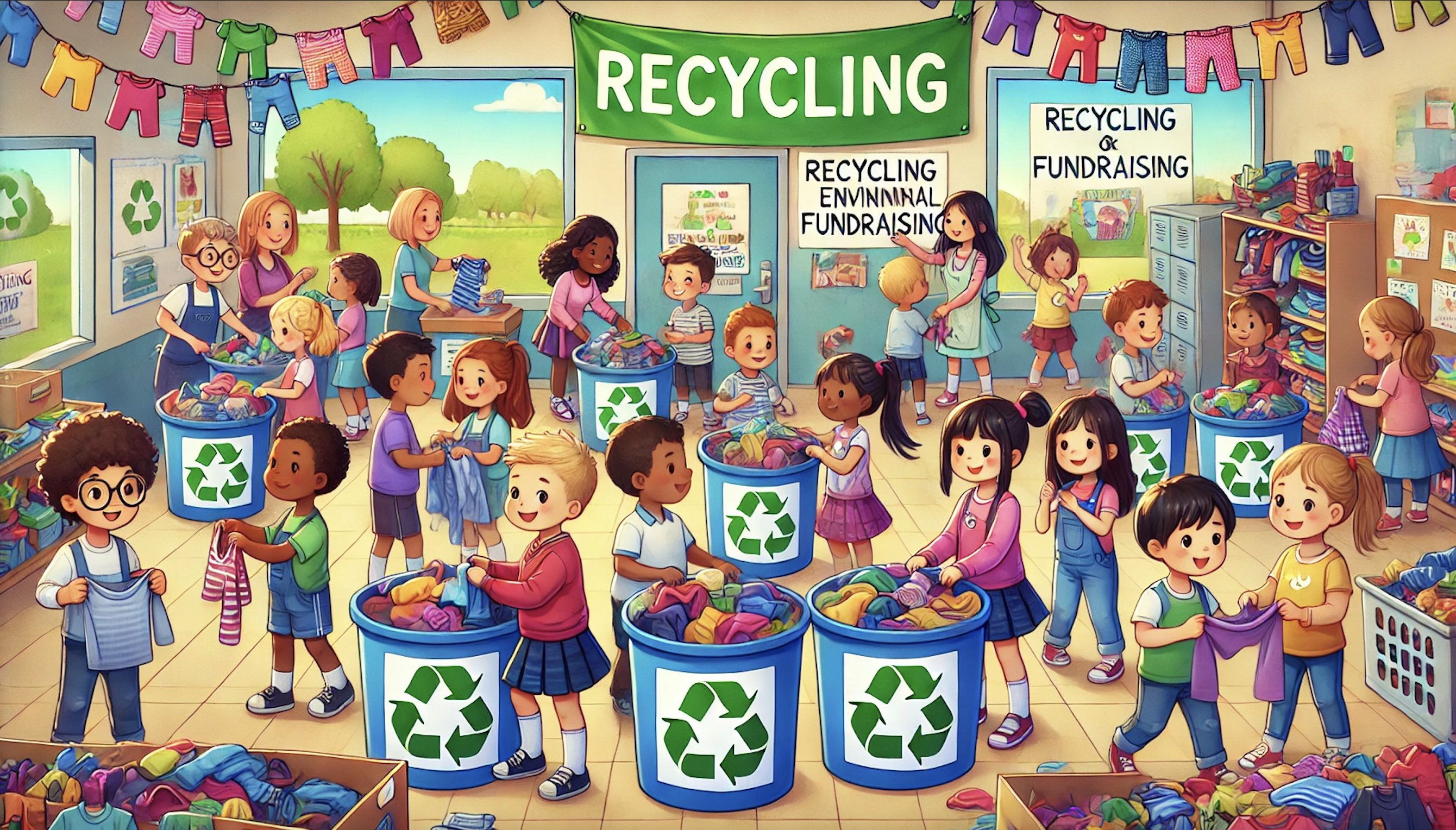 You are currently viewing The Little Recyclers: Innovative School Fundraising Ideas Through Clothing Recycling